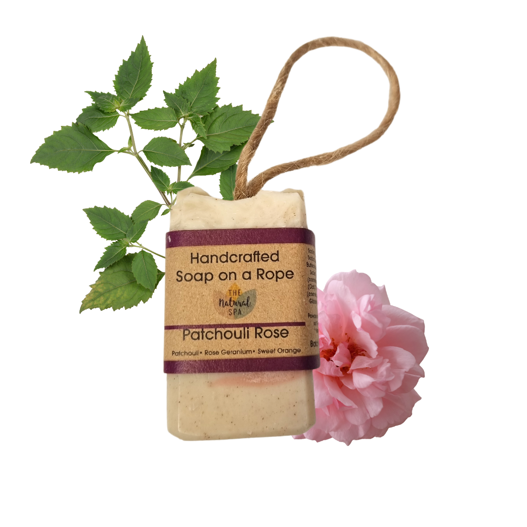 Patchouli Rose Soap Bar Orange Scent 3 Styles Thenaturalspa - Rosetta Creative Boutique
